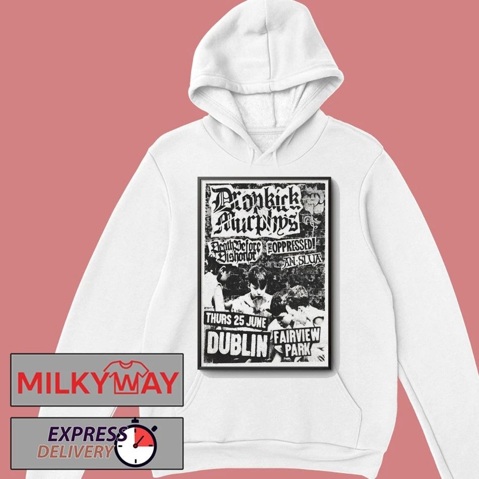 Dropkick Murphys Dublin Ireland Tour On Jun 25 2026 Poster shirt
