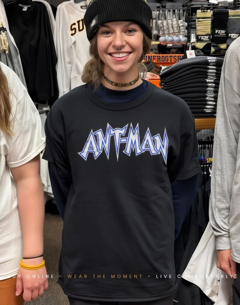 Minnesota Timberwolves Ant-Man Front and Back shirt