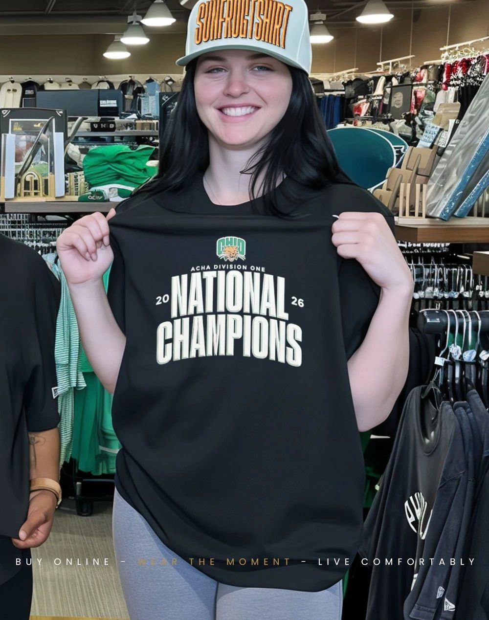 Ohio Bobcats men’s ice hockey National Champions 2026 shirt