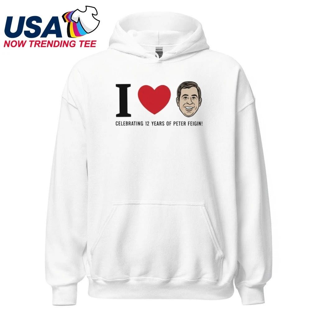 Giannis Antetokounmpo I Love Peter Celebrating 12 Years of Peter Feigin Shirt