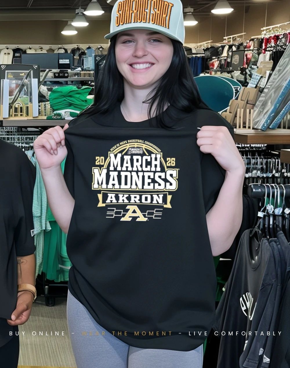 Akron Zips 2026 NCAA Men’s Basketball March Madness Bound shirt