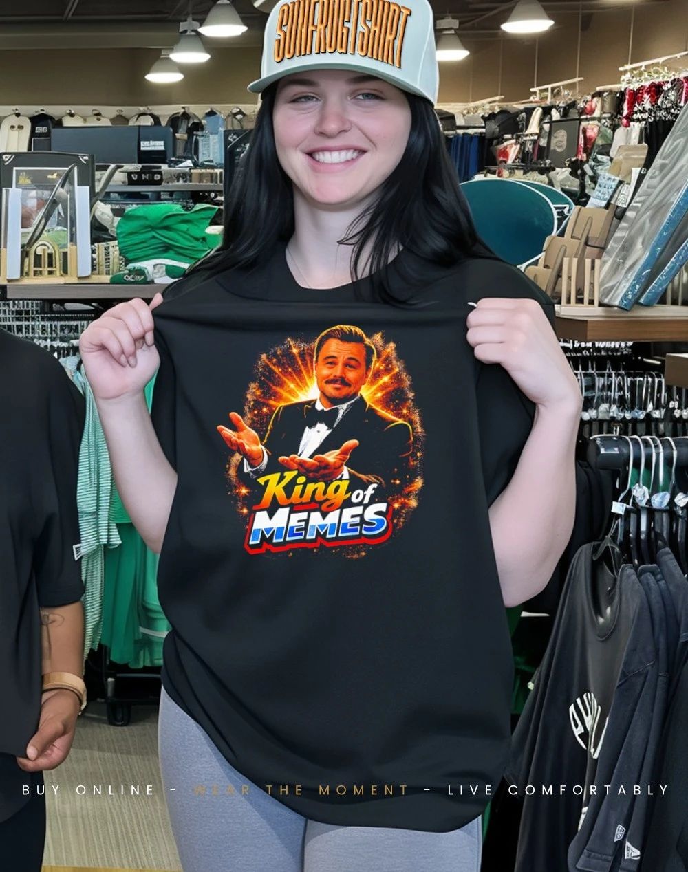 King of Memes Leonardo DiCaprio shirt