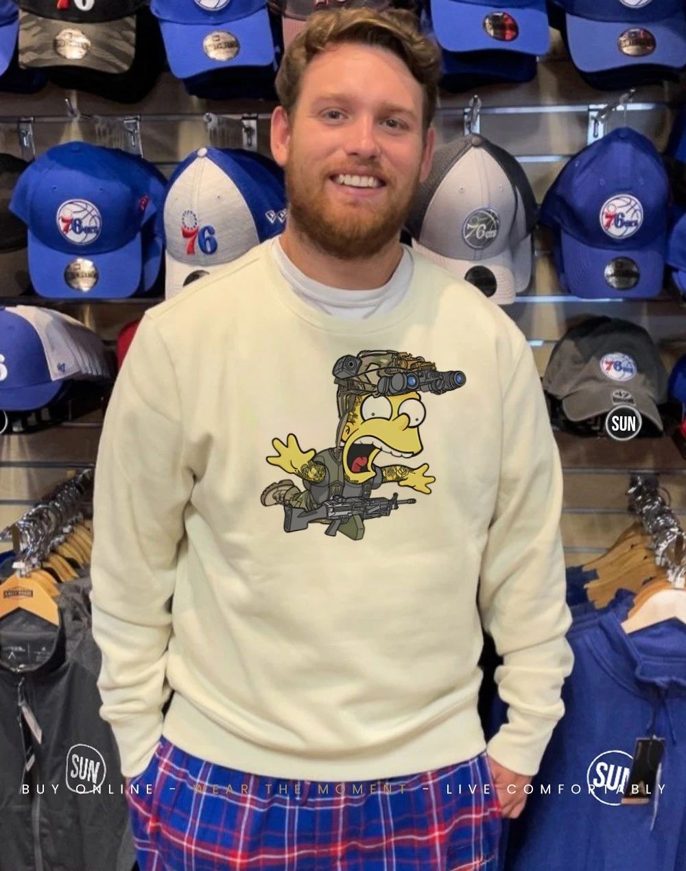 Bart Freefall Bart Simpson tactical shirt