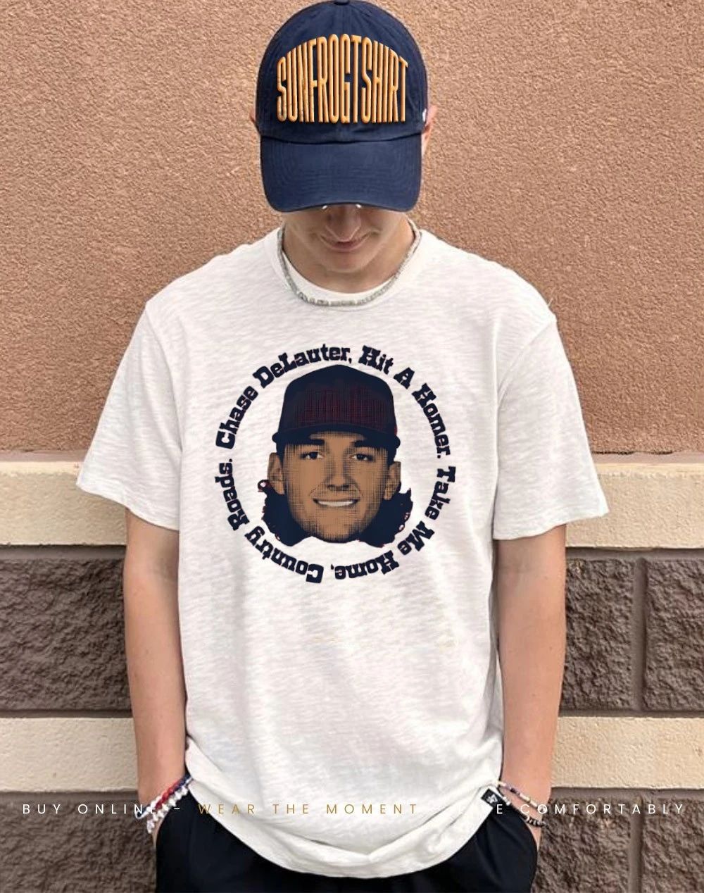 Chase delauter Country Roads hit a homer take me home country roads shirt