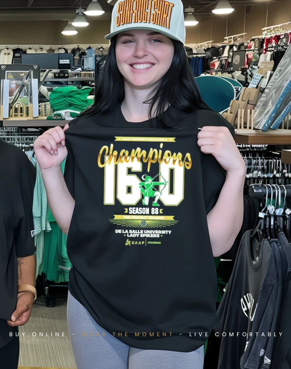 De La Salle Lady Spikers Champions 16-0 Perfect Season shirt