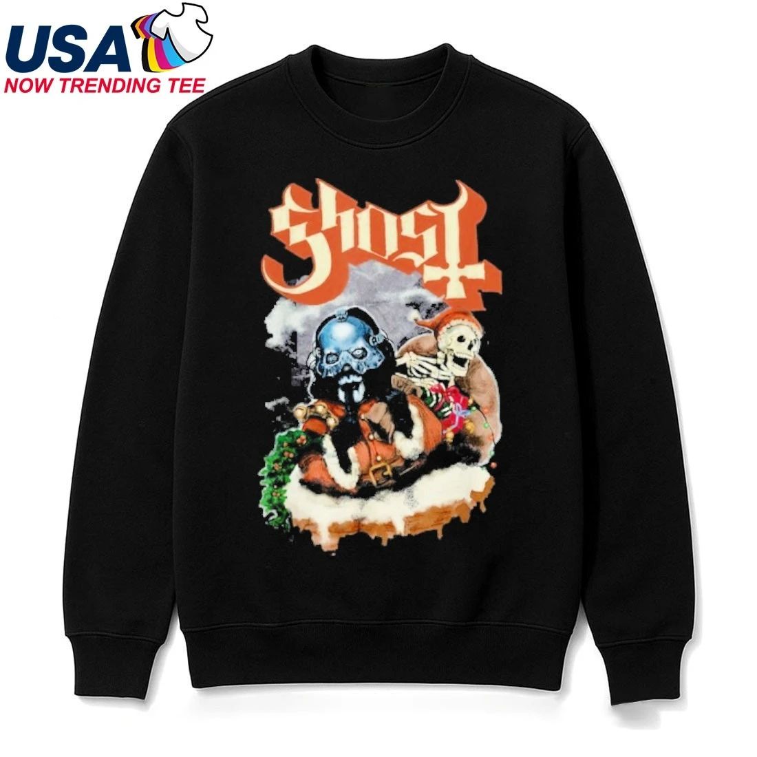 Ghost Father Christmas 2025 Shirt