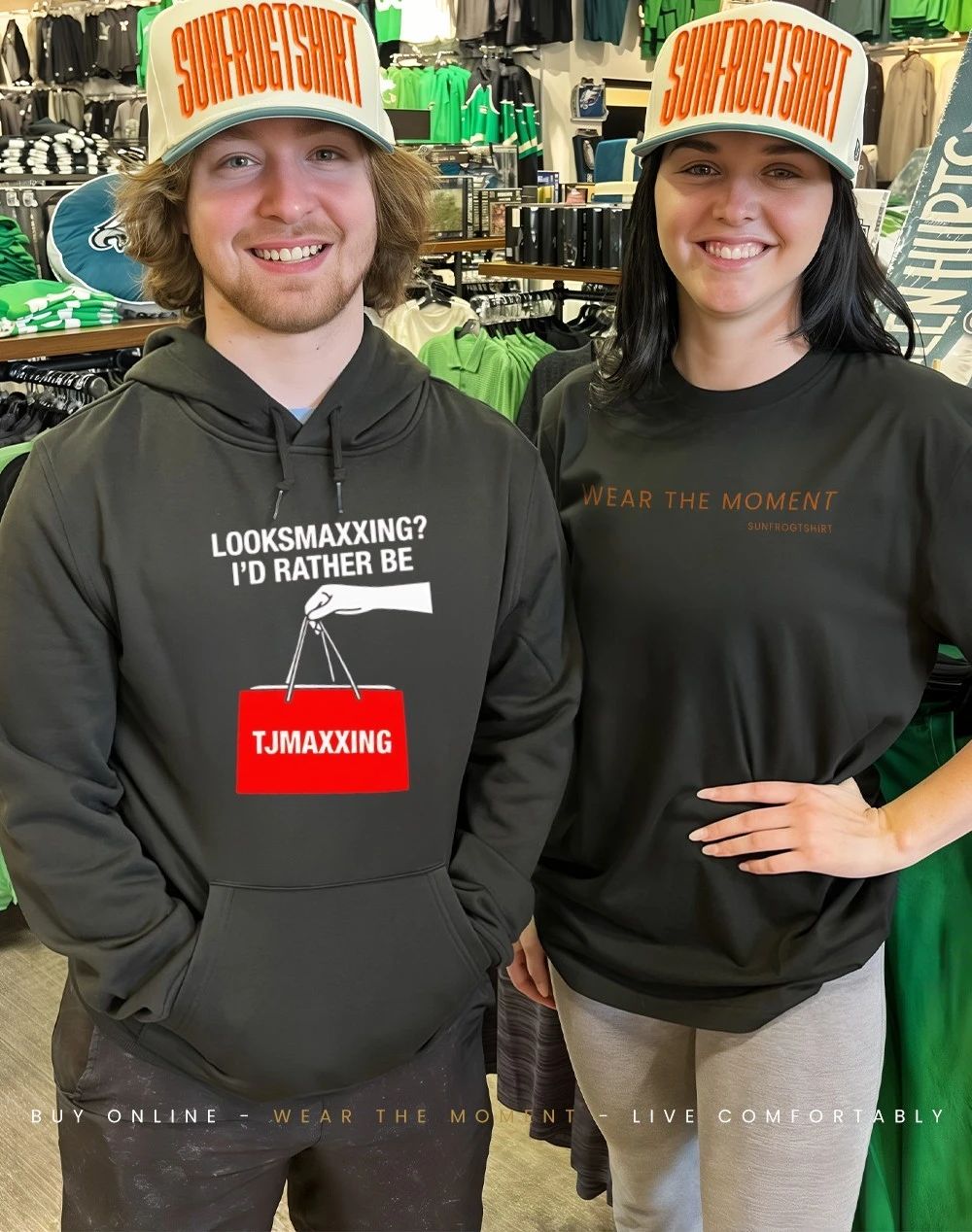 Looksmaxxing I’d Rather Be TJMaxxing Shirt