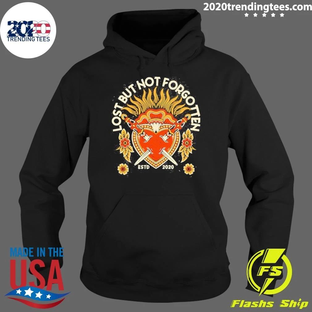 Lost But Not Forgotten Estd 2020 Logo Shirt