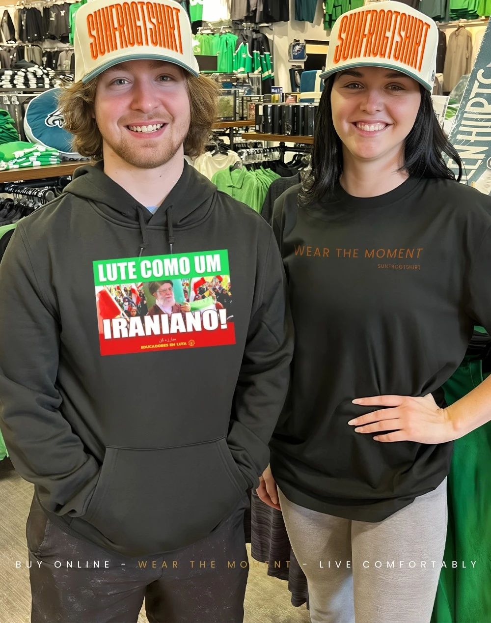 Fight like an Iranian photo shirt