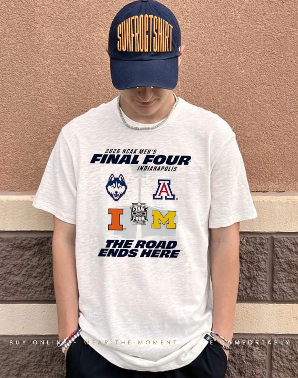 Illinois Fighting Illini Basketball Final Four Field Heather shirt