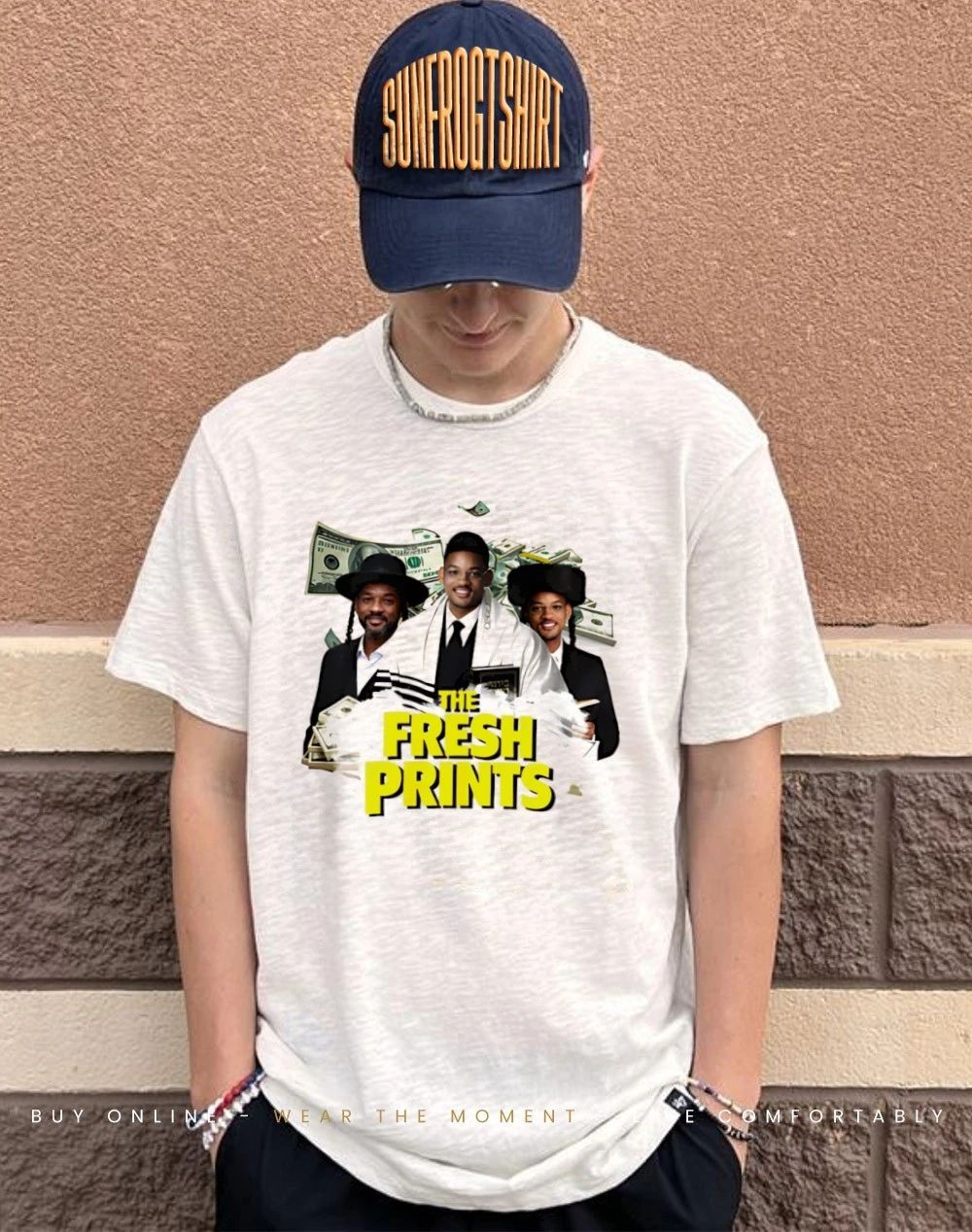 The Fresh Prints graphic shirt