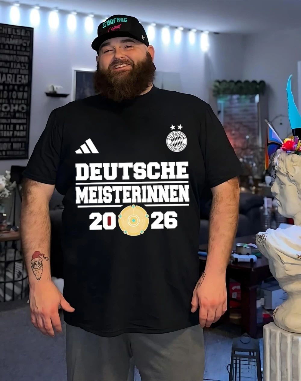 FC Bayern Munchen Deutsche Meisterinnen 2026 shirt