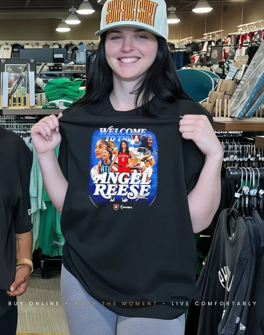 Angel Reese welcome to Atlanta Dream 2026 signature shirt