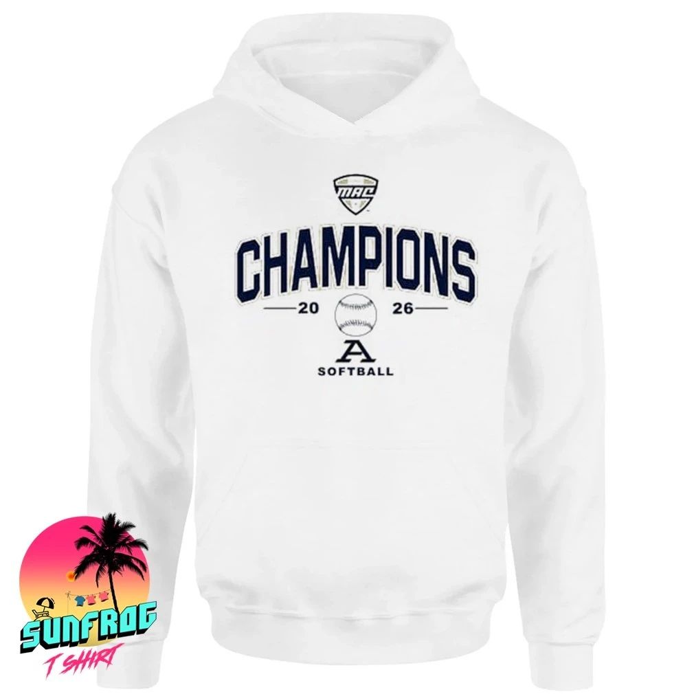 MAC Softball Tournament Champions 2026 shirt