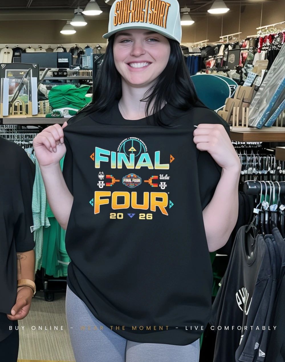2026 NCAA Women’s Basketball Tournament March Madness Final Four Zone Move shirt