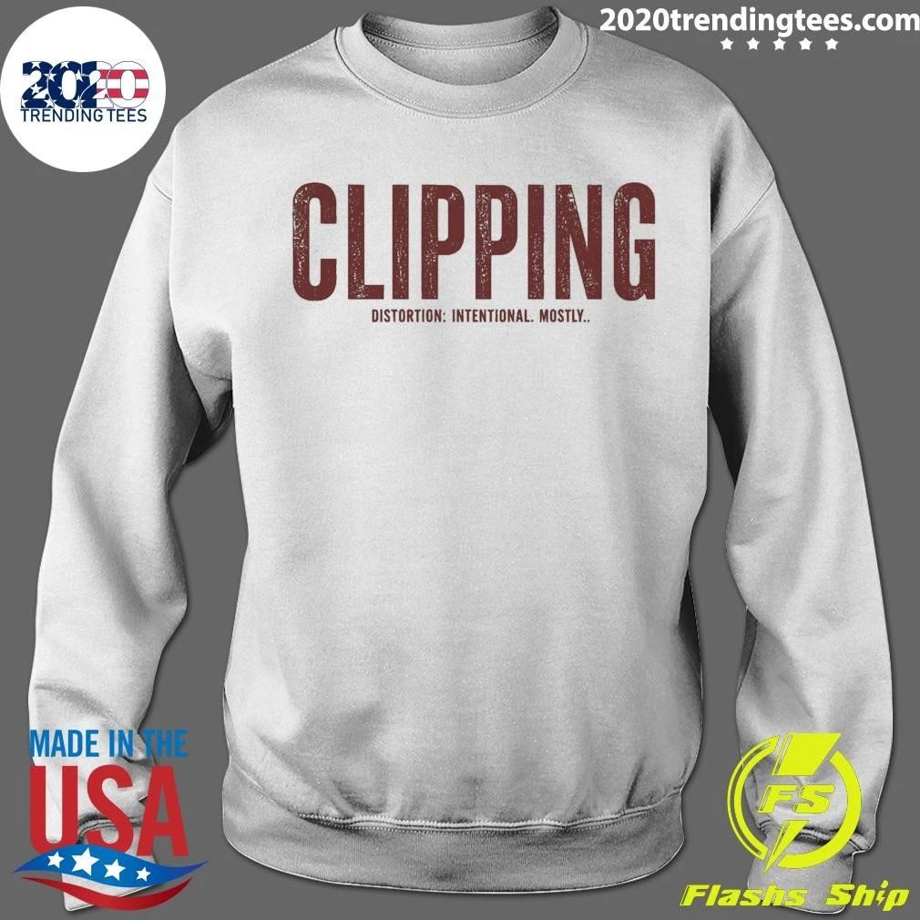 Clipping Distortion Intentional Mostly Shirt
