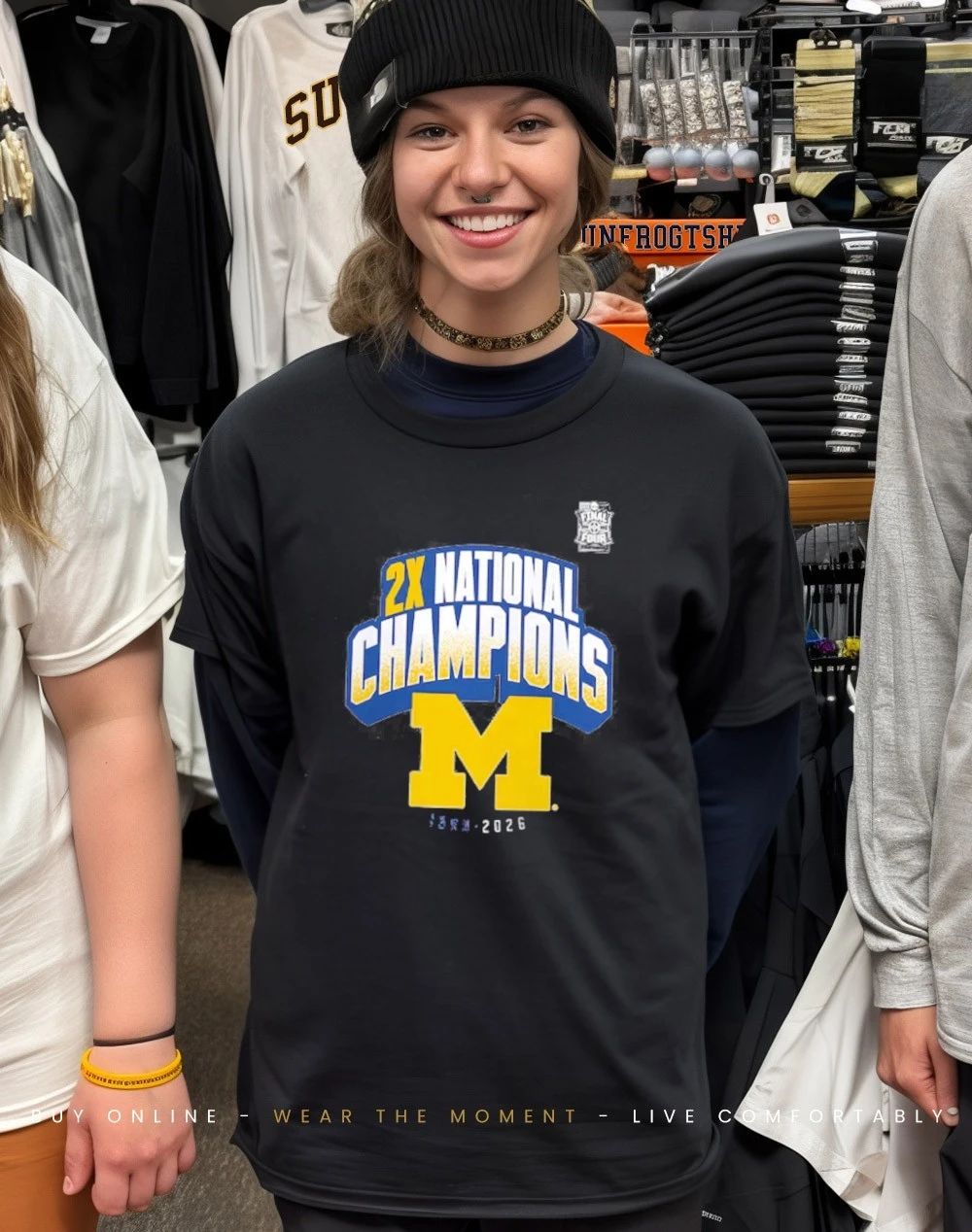 Michigan Wolverines Men’s Basketball NCAA 2x National Champions 1989 2026 shirt