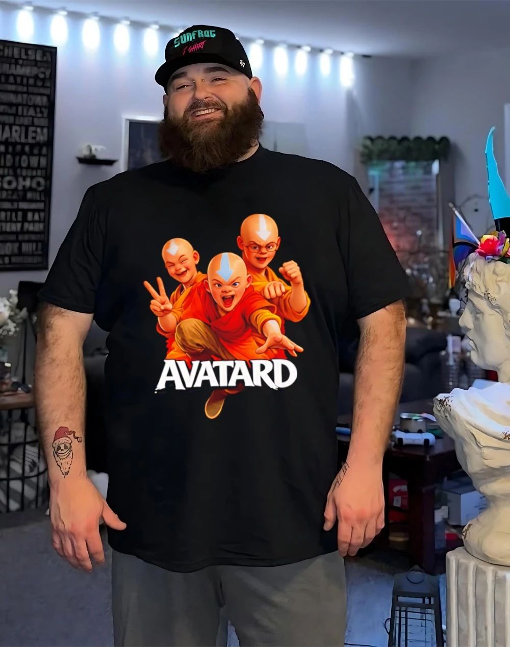 Avatard Down syndrome graphic shirt