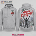 Rocky Philadelphia Christmas Hoodie for Boxing Fans Who Fight for Brighter Lights