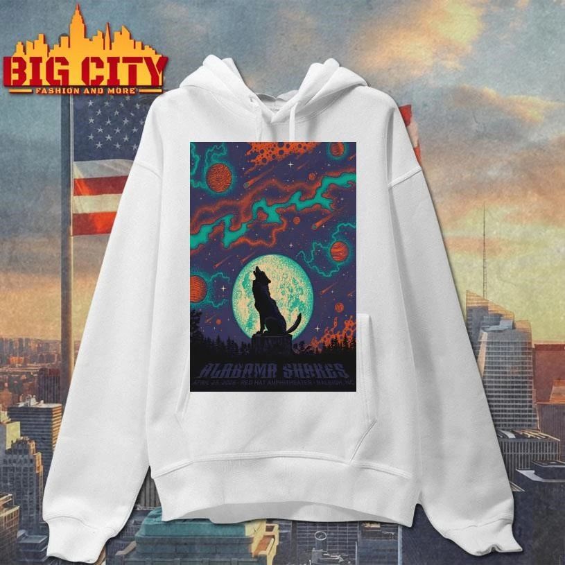 Awesome Alabama Shakes Apr 25 2026 Red Hat Amphitheater, Raleigh NC Poster Shirt
