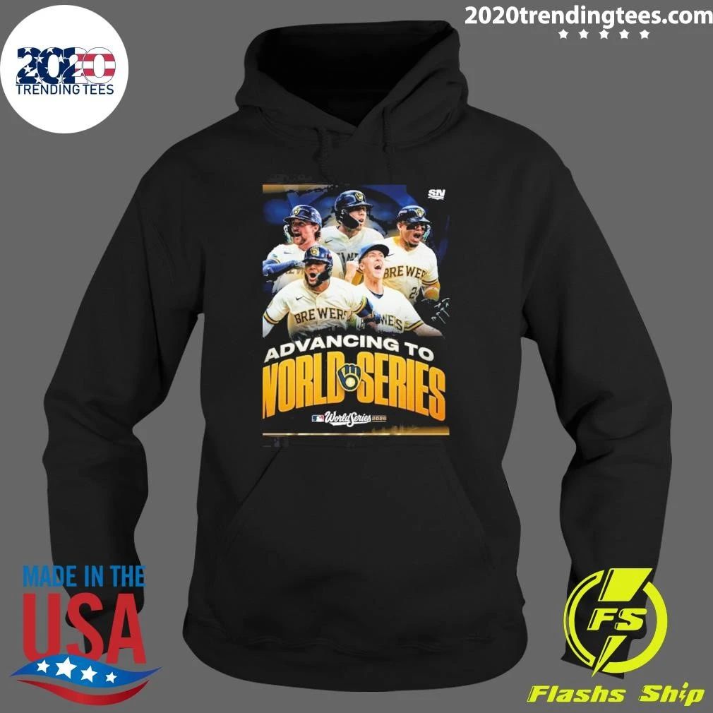 Sportsnet Milwaukee Brewers Advancing To World Series 2026 Baseball Championship Fan Celebration Shirt