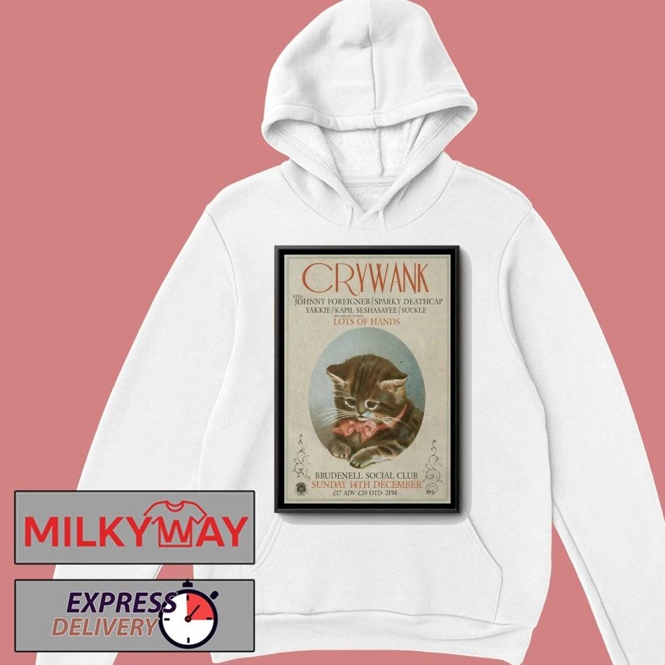 Crywank In Leeds UK On Dec 14 2025 Poster shirt