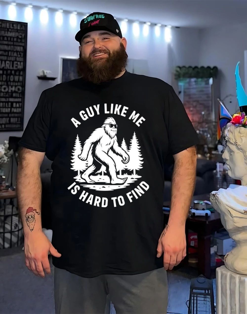 A Guy Like Me Is Hard To Find Bigfoot Shirt