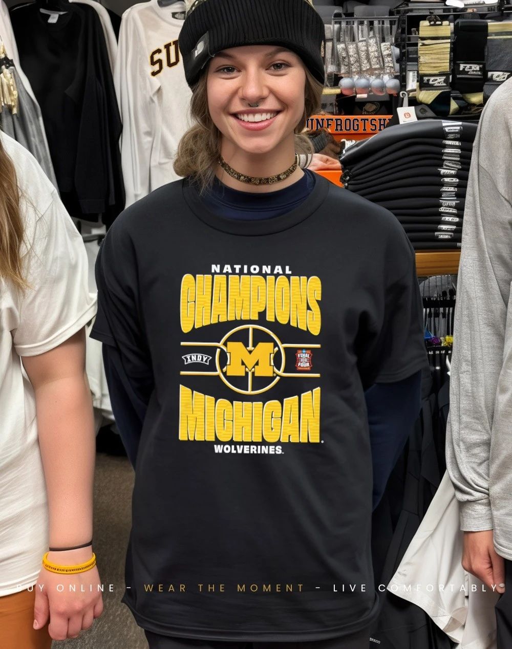 2026 Michigan Wolverines NCAA Men’s Basketball National Champions Bracket shirt