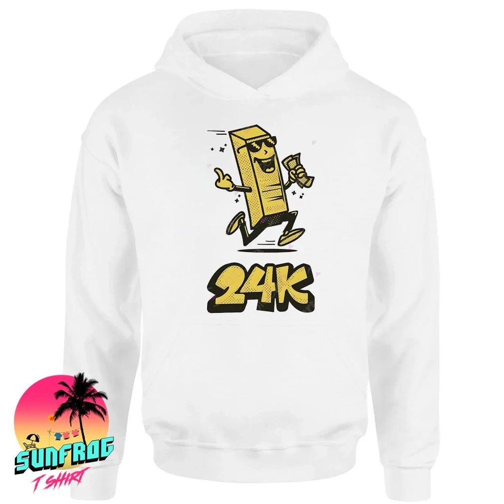 24k gold running bar none shirt