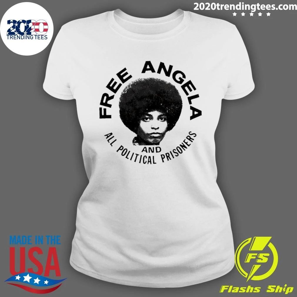 Free Angela Davis and All Political Prisoners Shirt
