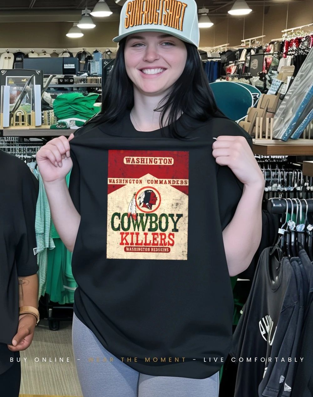 Washington Commanders Redskins Cowboy Killers shirt