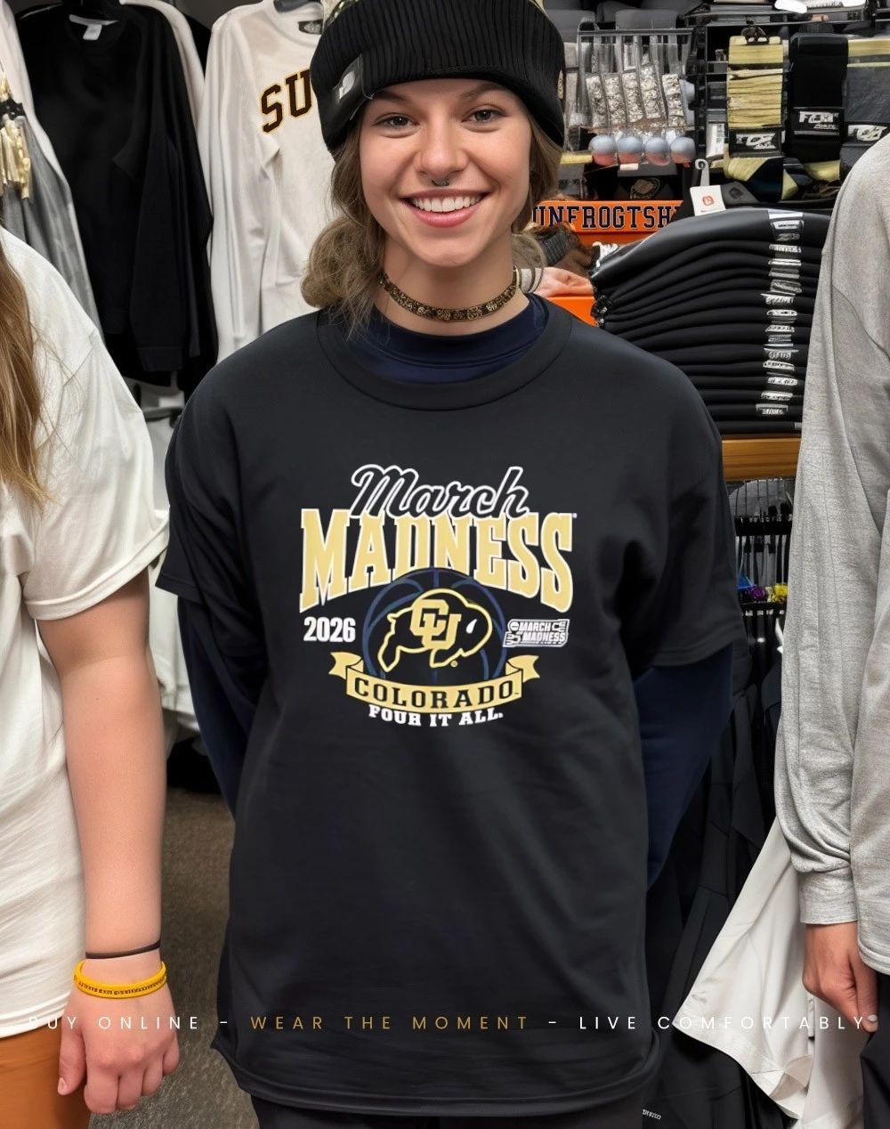 Colorado Buffaloes March Madness 2026 NCAA Women’s Basketball Four It All shirt