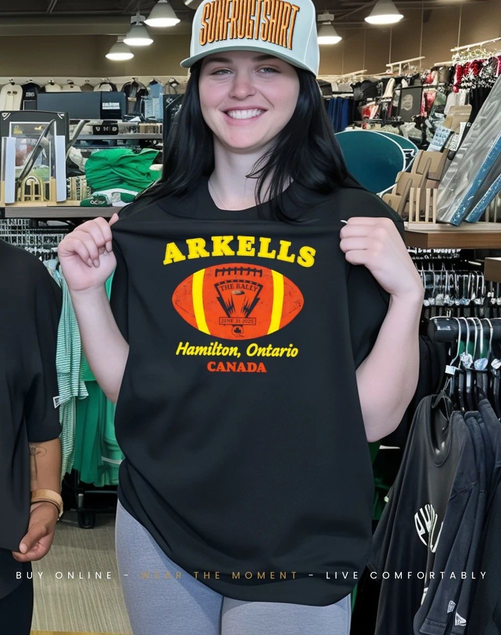 Arkells The Rally Football Event Hamilton Ontario Canada shirt
