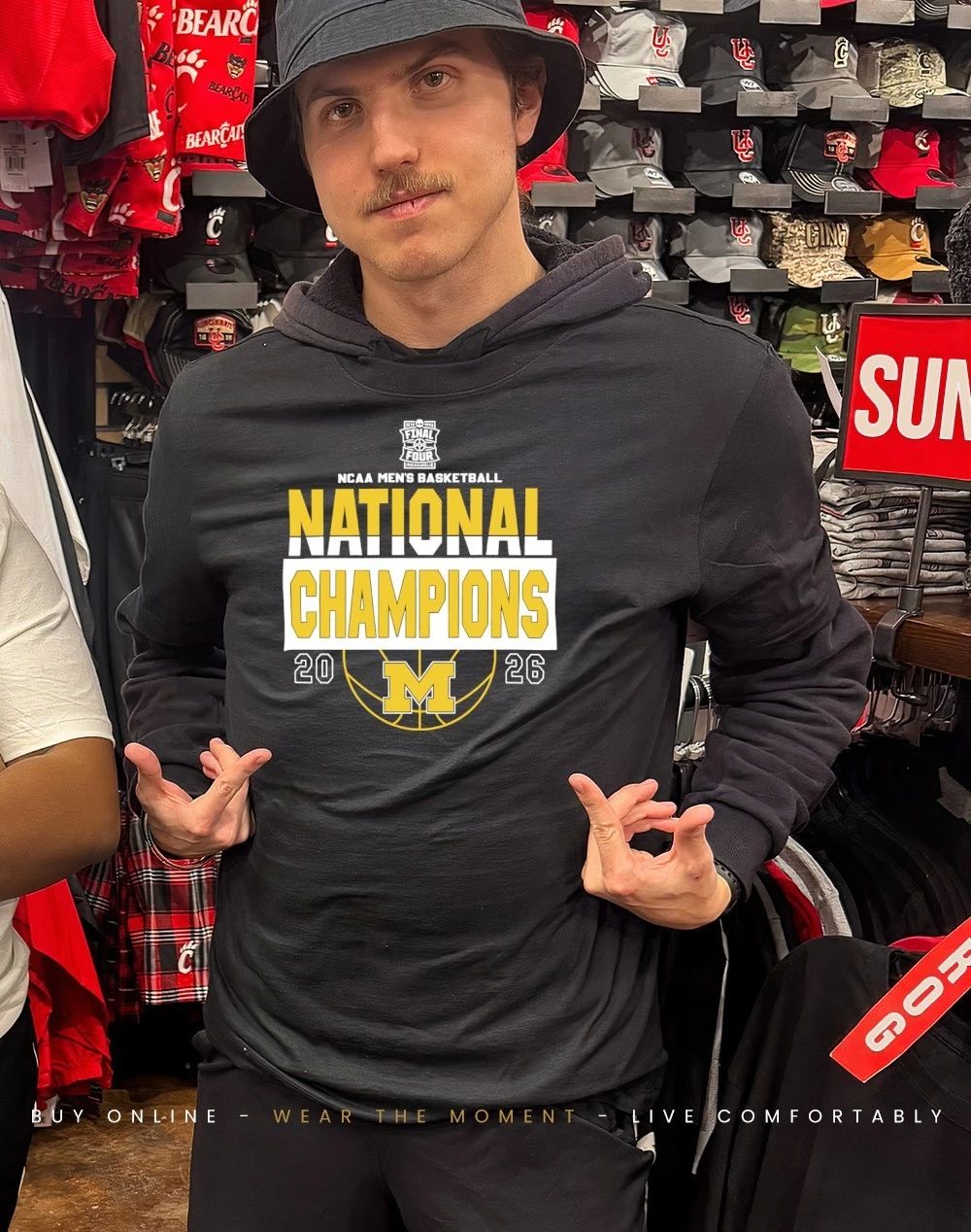 Michigan Wolverines win 2026 NCAA Men’s Basketball National Champions shirt