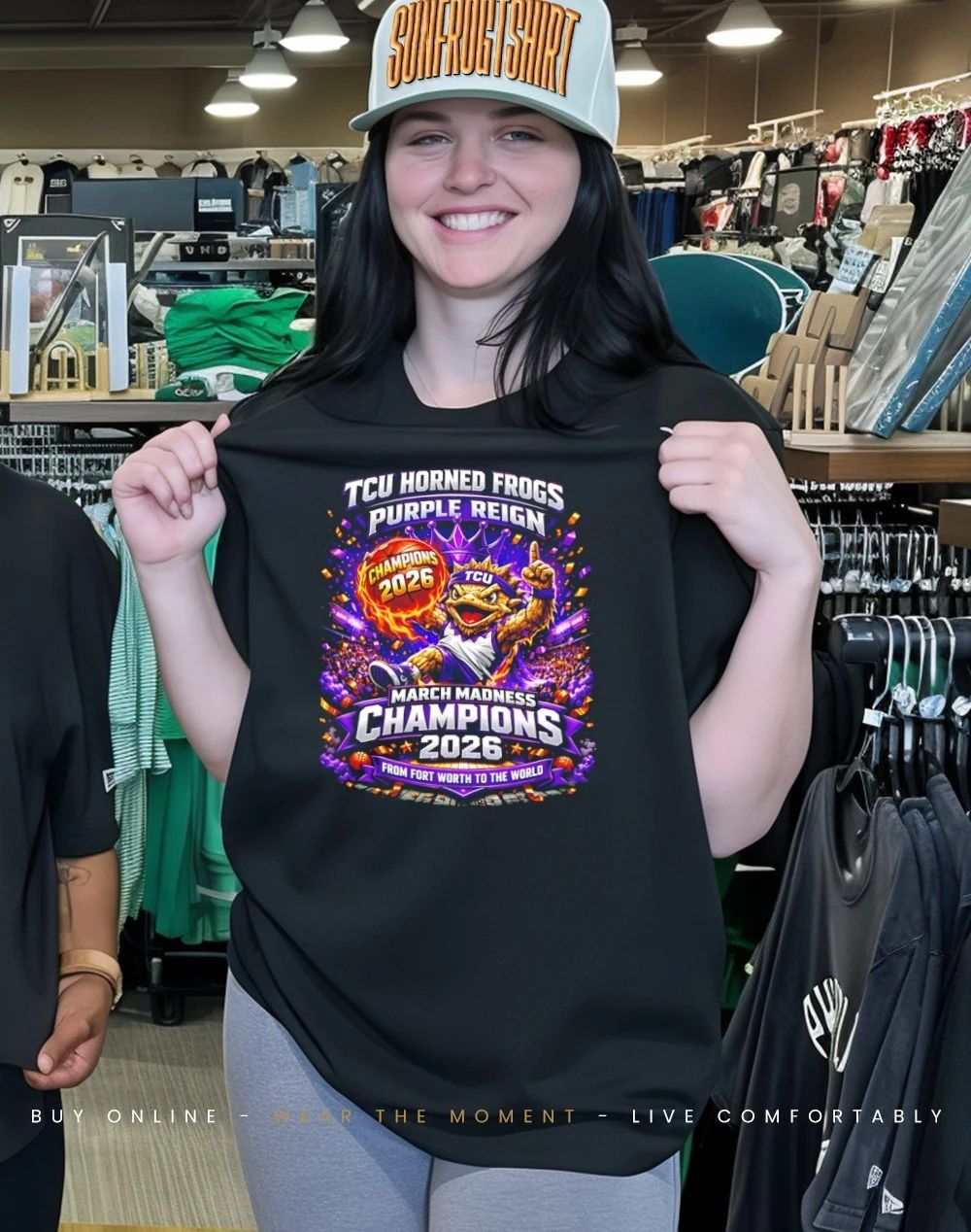 TCU Horned Frogs Purple Reign March Madness Champions 2026 shirt