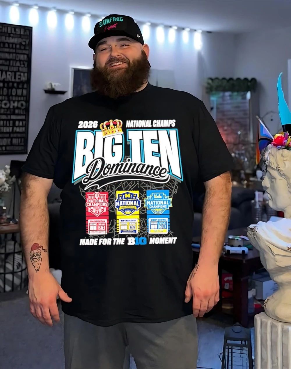 Big Ten Trifecta Dominance made for the B10 moment 2026 National Champs shirt