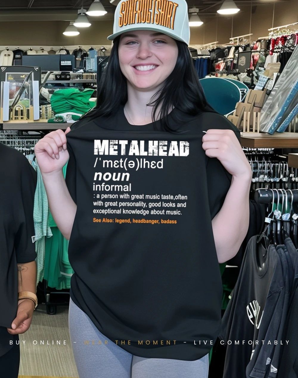 Metalhead definition noun see also legend headbanger badass shirt