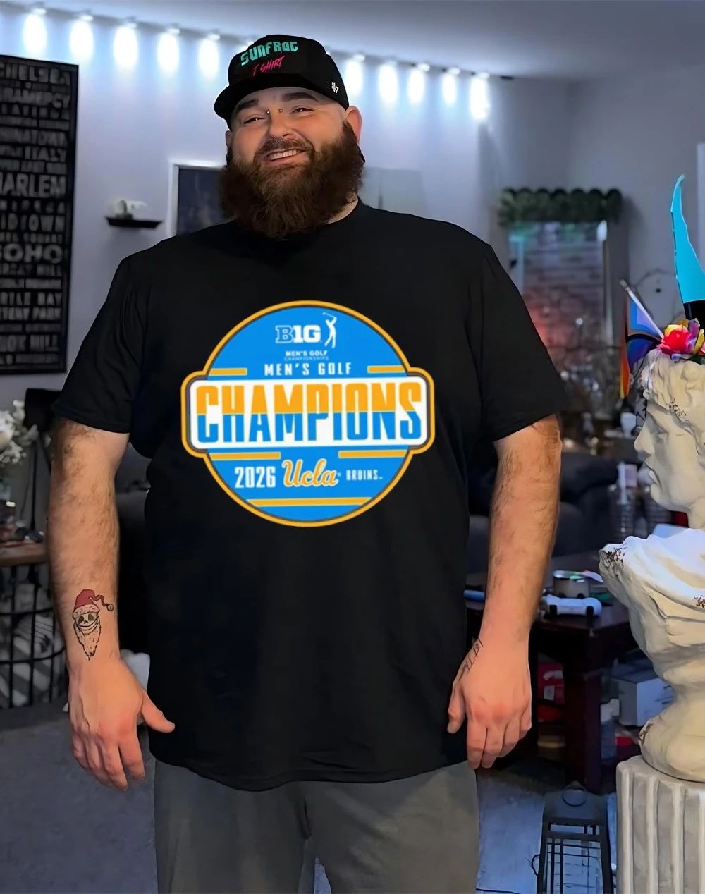 UCLA Bruins 2026 Big Ten Men’s Golf Champions Locker Room shirt