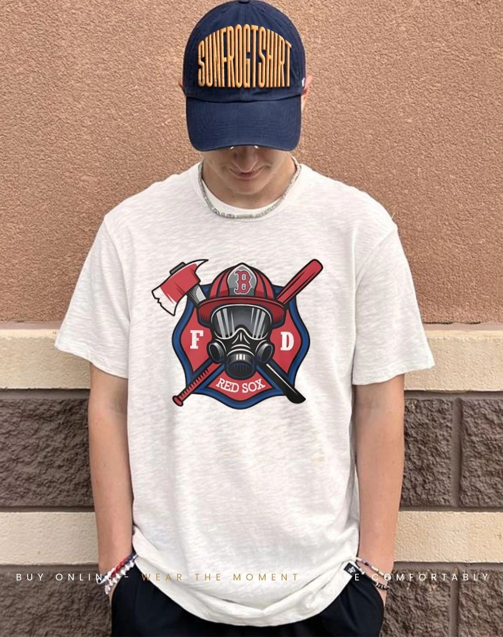 Boston Red Sox Firefighter Spirit firefighter-style shirt