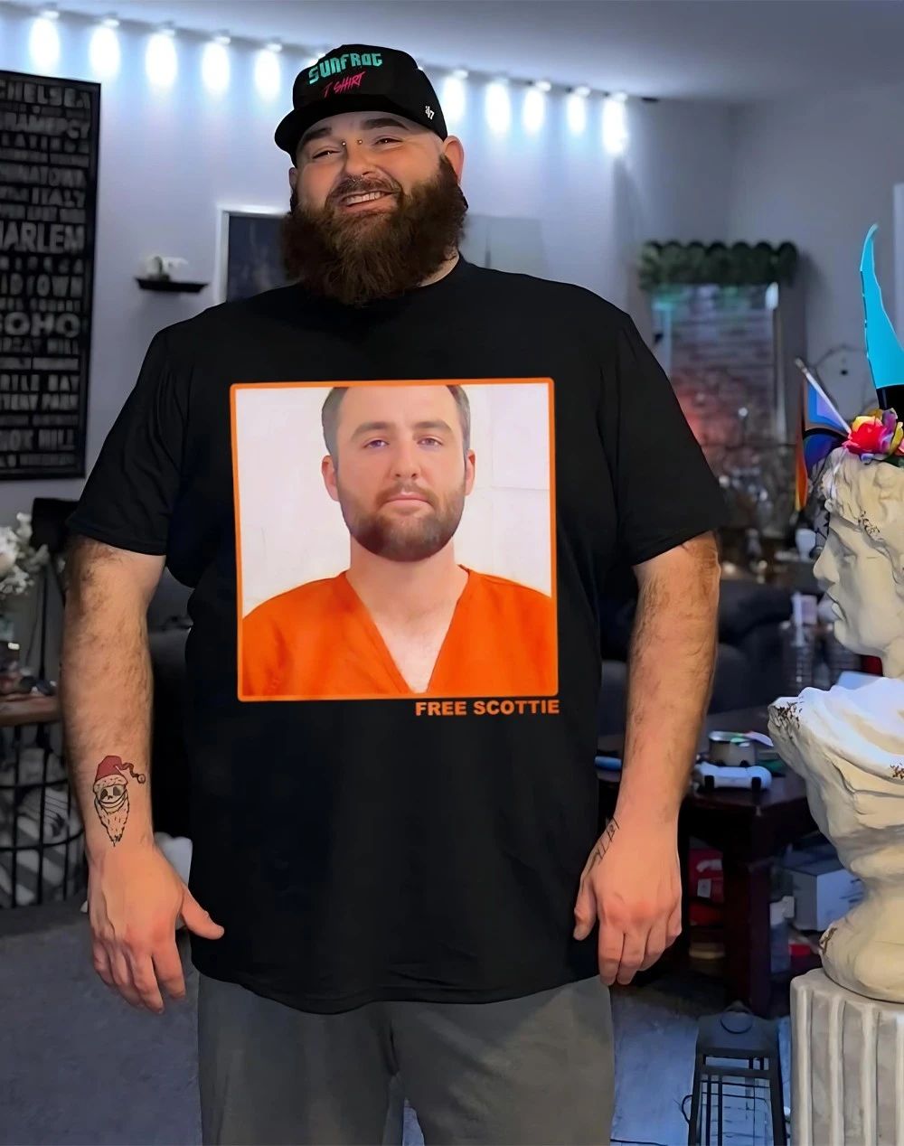 Free Scottie Scheffler PGA Golf Shirt