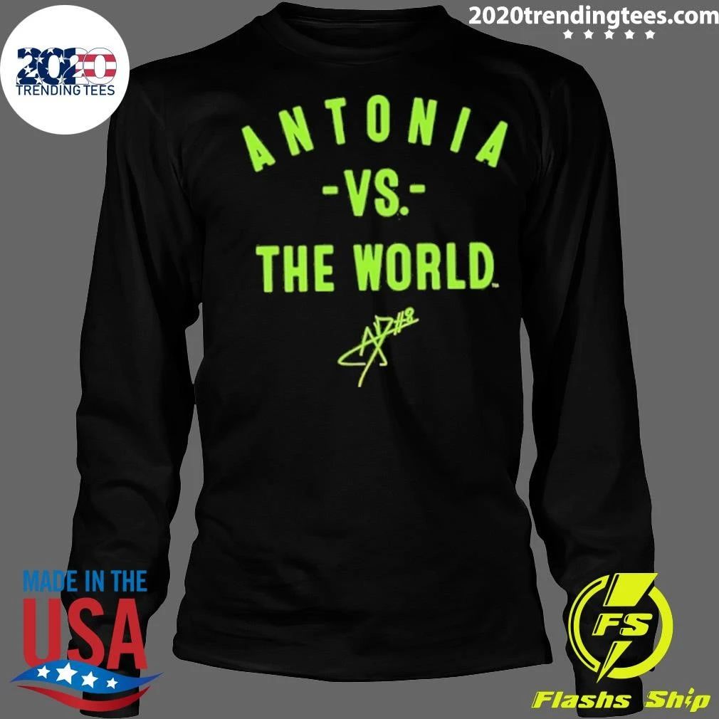 Antonia Delaere Minnesota Lynx Vs. The World Signature Shirt