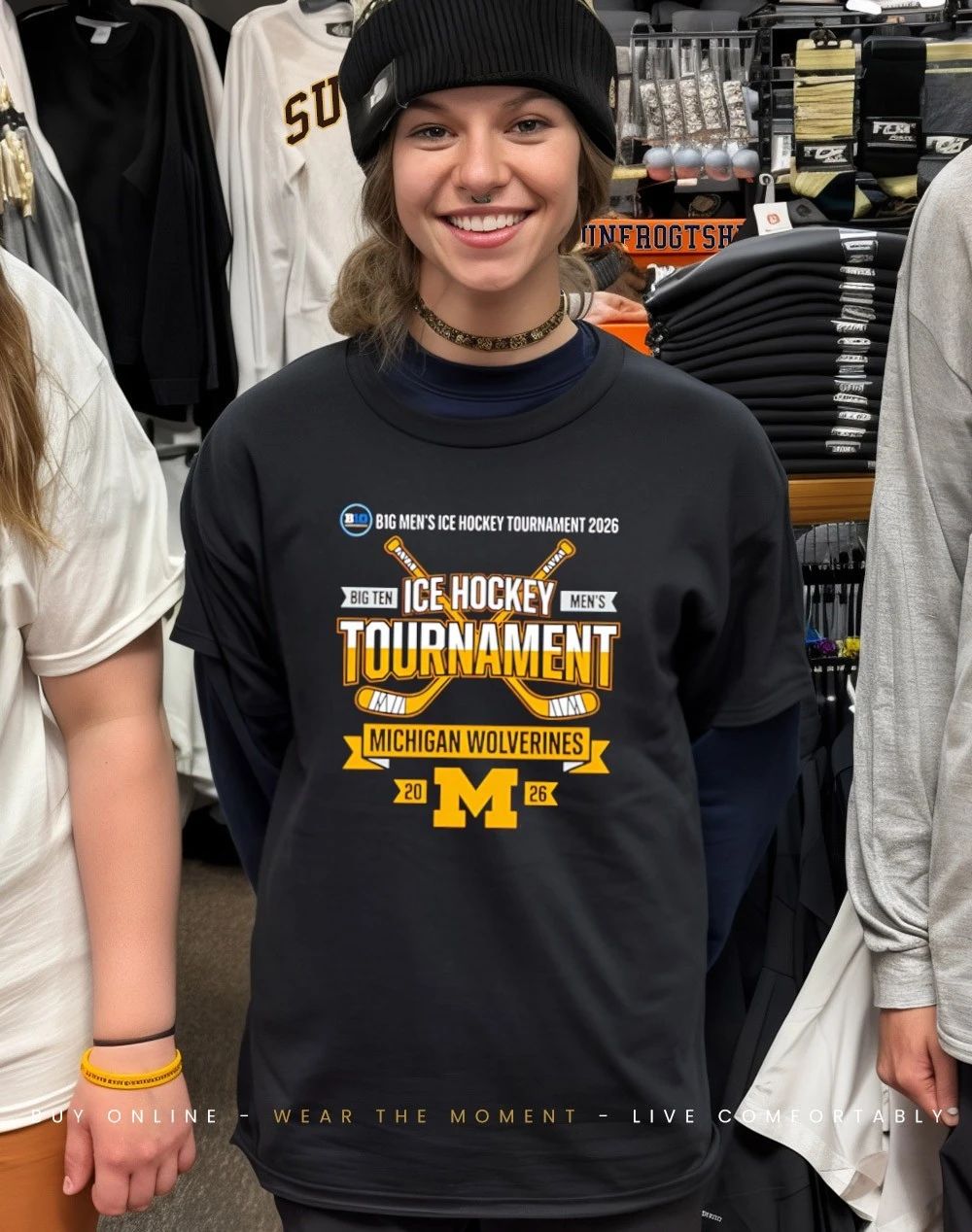Michigan Wolverines Ice Hockey Champions 2026 shirt
