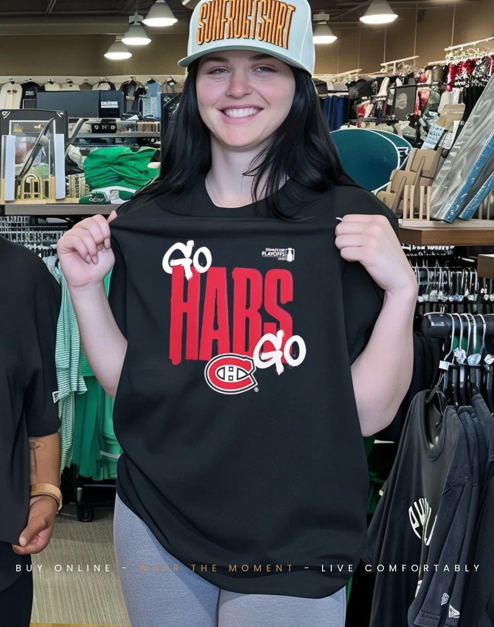 Montreal Canadiens 2026 Stanley Cup Playoffs Slogan Go Habs Go shirt