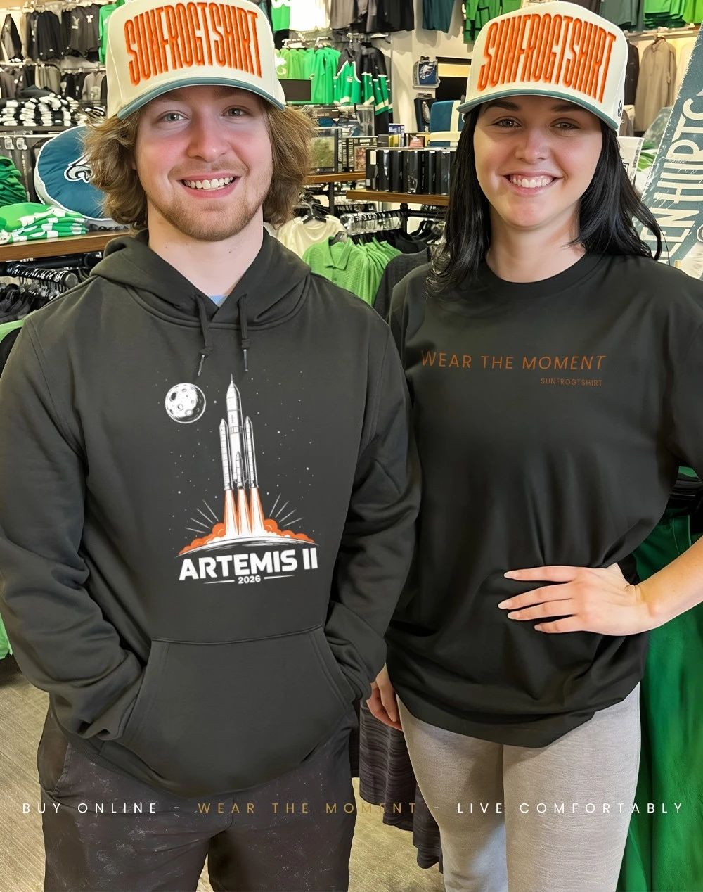 Artemis II 2026 Launch To The Moon shirt