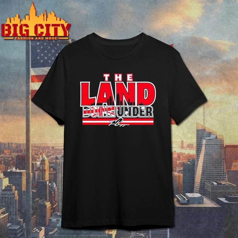 Awesome The Land Down Under Sign Shirt