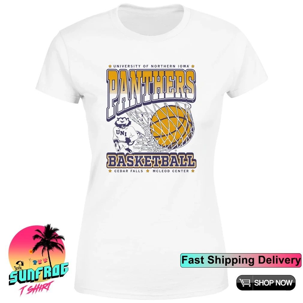Northern Iowa Panthers Basketball Cedar Falls McLeod Center shirt