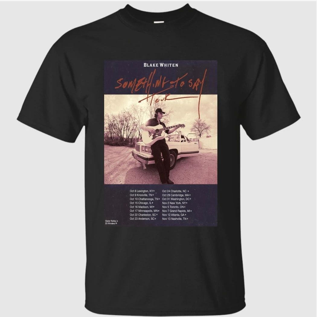 Blake Whiten Tour 2026 Poster Shirt