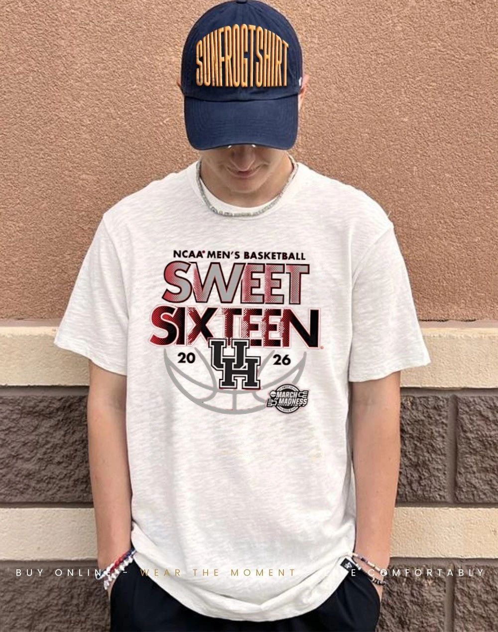 Houston Men’s Basketball 2026 NCAA March Madness Sweet Sixteen shirt