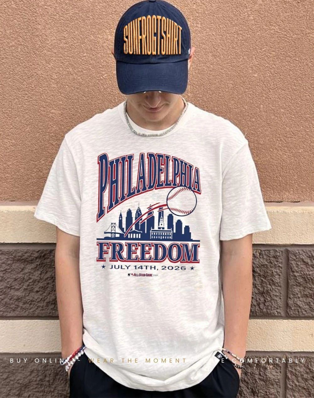 Philadelphia Phillies Light Blue Elton John Philadelphia Freedom shirt