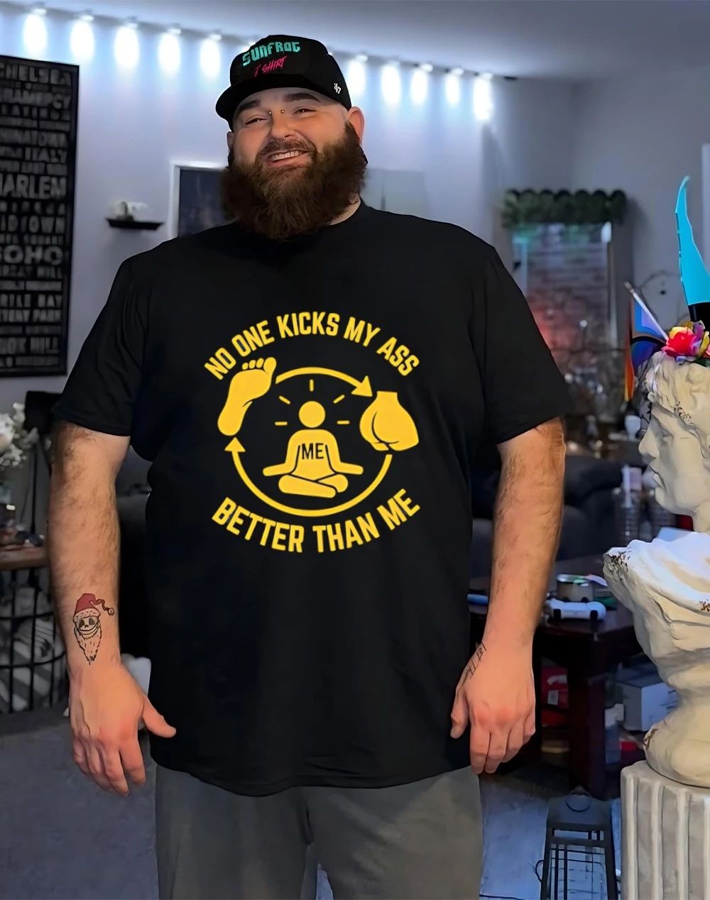 No one kicks my ass better than me shirt